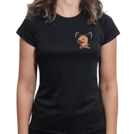 Camiseta Feminina Dry Fit Academia Treino Fitness Estampas Divertidas Conforto e Estilo