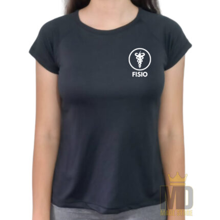 Camiseta Feminina Fisioterapia Dry Fit Envio Rápido Made Store